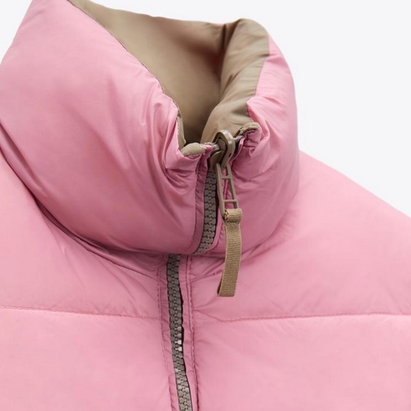 NWT Zara Reversible Quilted Vest - Picture 4 of 6